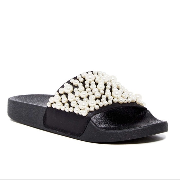 steve madden pearl slides